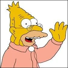 Comment s'appelle le grand-pre Simpson ? 