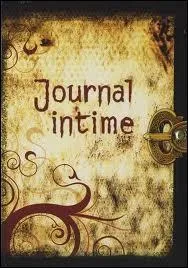 Lequel de ces termes dsigne l'auteur d'un journal intime ?