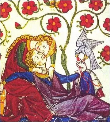 Laissez-vous conter ce noble sentiment d'amour ------ que vous porte votre chevalier : il lui fait accomplir des prouesses.