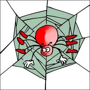 Puedo ser mi propia fábrica textil para cazar presas, y además muy letal. Quels sont les mots qui se rapportent à moi, l'araignée ? (3 noms)