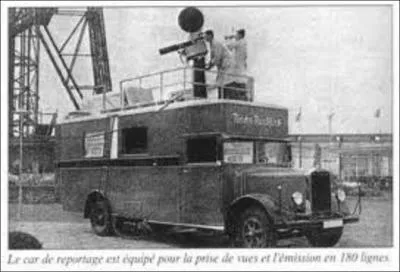 En quelle anne Georges Mandel lana-t-il la premire mission officielle de tlvision franaise ?