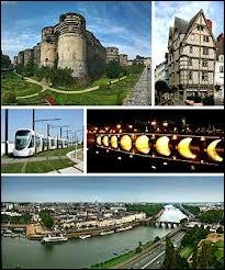 Je commence cette visite du Maine-et-Loire par la ville d'Angers, o les habitants se nomment les ... ( Attention  l'orthographe ).