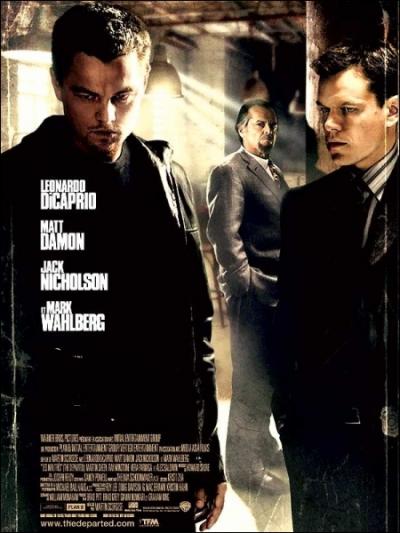 Film policier amricain ralis par Martin Scorsese en 2006, avec Leonardo DiCaprio, Matt Damon, Jack Nicholson ... .