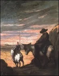 Qui a peint   Don Quichotte et Sancho Pana   ?
