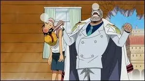 Garp, le hros voulait que Luffy devienne :