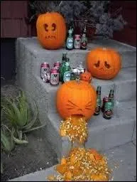 Et bien sr, attention  ne pas abuser durant la fte, car aprs, mmes les citrouilles... ?