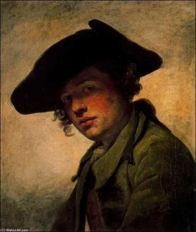 Portrait de jeune homme au chapeau, c. 1750