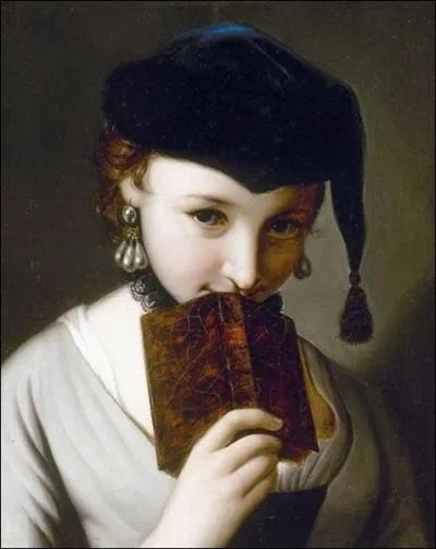 Jeune fille au livre, 1756