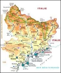 Quelle ville est situe dans le dpartement des Alpes-Maritimes ?