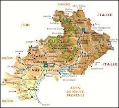 Quelle ville est situe dans le dpartement des Hautes-Alpes ?