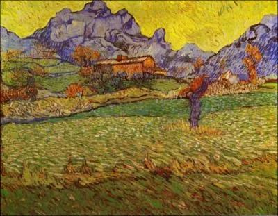 Qui a peint  Prairies dans les montagnes  ?
