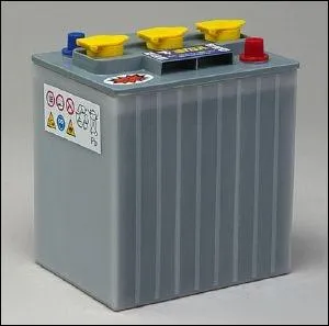 Cette photo reprsente une batterie de :