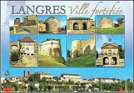 Je vous emmne  Langres, ville clbre pour ses remparts. Ses habitants sont les ...