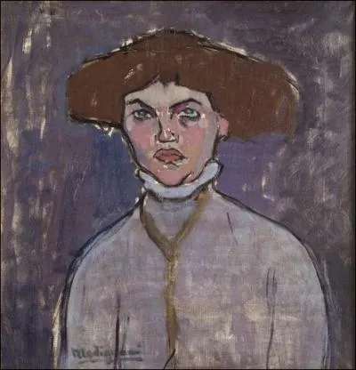 Tte de femme au chapeau