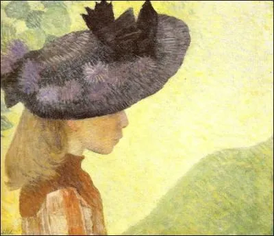 Mademoiselle Farail au chapeau, 1890
