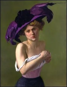 Le chapeau violet, 1907
