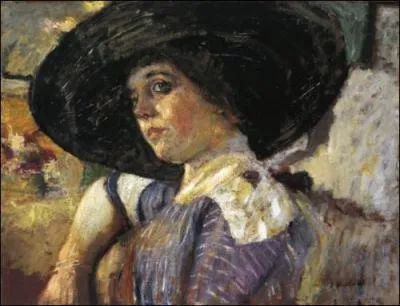Femme au chapeau, 1912