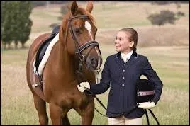 Comment s'appelle le cheval de Vronica ?