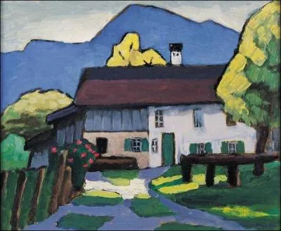 Qui a peint  Maison de campagne  ?