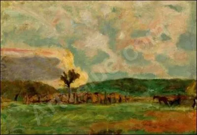 Qui a peint  Campagne, le labour  ?