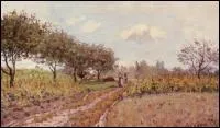 Qui a peint  Le chemin dans la campagne  ?