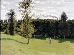 Qui a peint  Train dans la campagne  ?