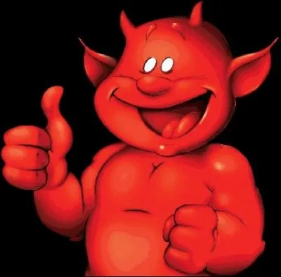 De quelle marque ce petit diable est-il la mascotte ?