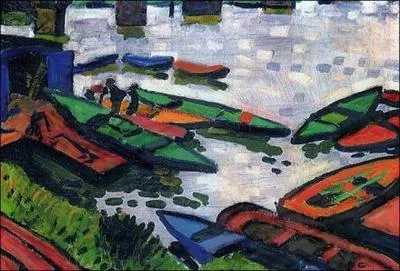 Qui a peint Barques  Chatou ?