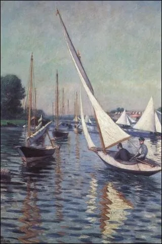 Qui a peint Rgates  Argenteuil ?