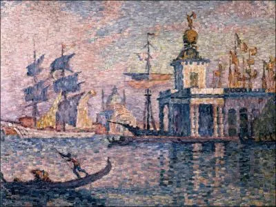 Qui a peint Venise La douane de mer ?