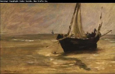 Qui a peint Barque de pche  Berk sur Mer ?