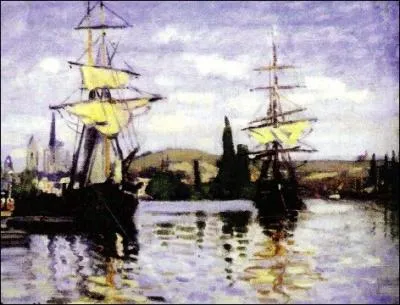 Qui a peint Bateaux sur la Seine  Rouen ?