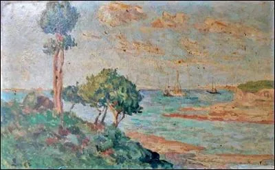 Qui a peint Bateaux de mer en Bretagne ?