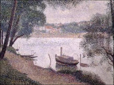 Qui a peint Paysage avec bateau ?