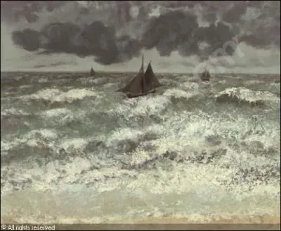 Qui a peint La vague aux trois barques ?