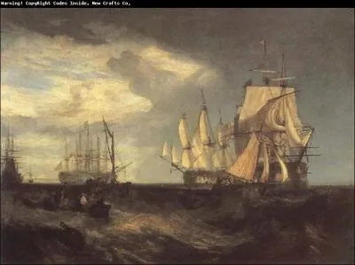 Qui a peint Bateau dans la tempte ?