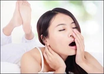 Vous avez de la difficult  vous endormir ? Baillez ! Le truc fonctionne habituellement au bout de...