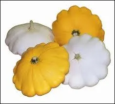 Ces jolis courges en forme de soucoupes volantes cranteles se nomment ?