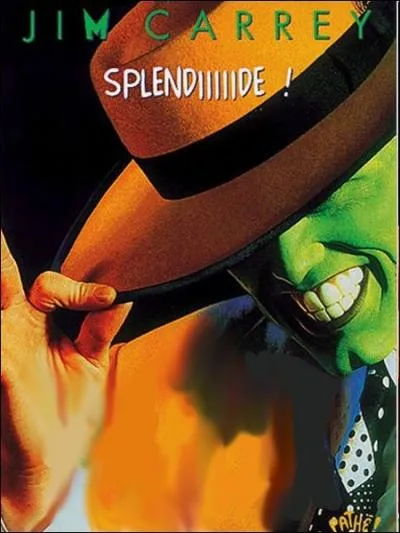 Film amricain de Chuck Russell de 1994 avec Jim Carrey, Cameroun Diaz, Peter Greene, Amy Yasbeck ... .