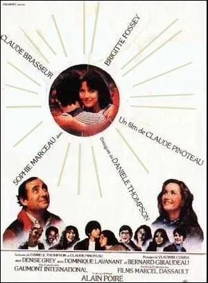 Comdie romantique franaise de Claude Pinoteau sortie en 1980 avec Sophie Marceau, Claude Brasseur, Brigitte Fossey, Denise Grey ... .