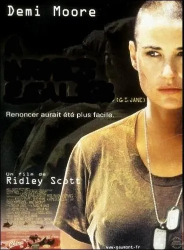 Film d'action amricain ralis par Ridley Scott en 1997 avec Demi Moore, Viggo Mortensen, Anne Bancroft, Jason Beghe ... .