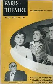 Cette pice souvent cite comme son chef-d'oeuvre a t cre en 1957. Quel est le titre de cette oeuvre ?