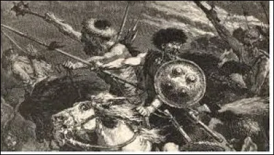 Complétez les paroles qu'Attila aurait prononcées pour épouvanter ses ennemis : " Là où passe mon cheval ..."