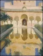 Qui a reprsent  La salle des ambassadeurs de l'Alhambra de Grenade  ?