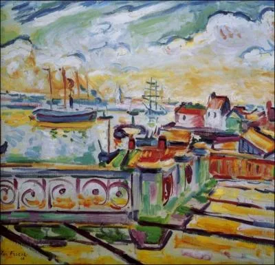 Qui a reprsent  Le port d'Anvers  ?