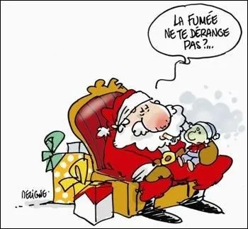 Que fait le Pre Nol ?