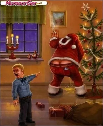 Que fait le Pre Nol ?