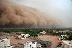 En Asie du Nord-Est quel nom portent les temptes de sable ?