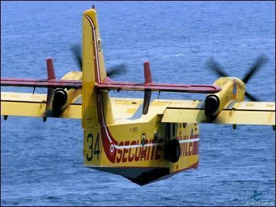 De quelle couleur est le Canadair ?