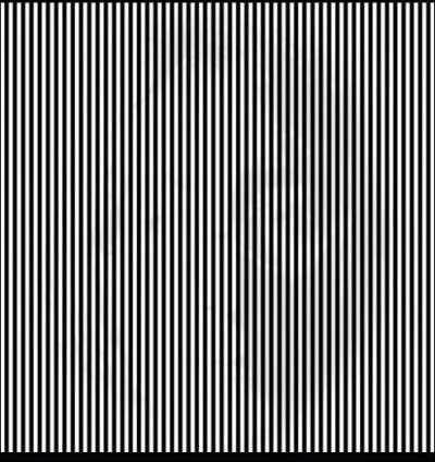 Que voyez-vous si vous reculez de 4 mtres ?